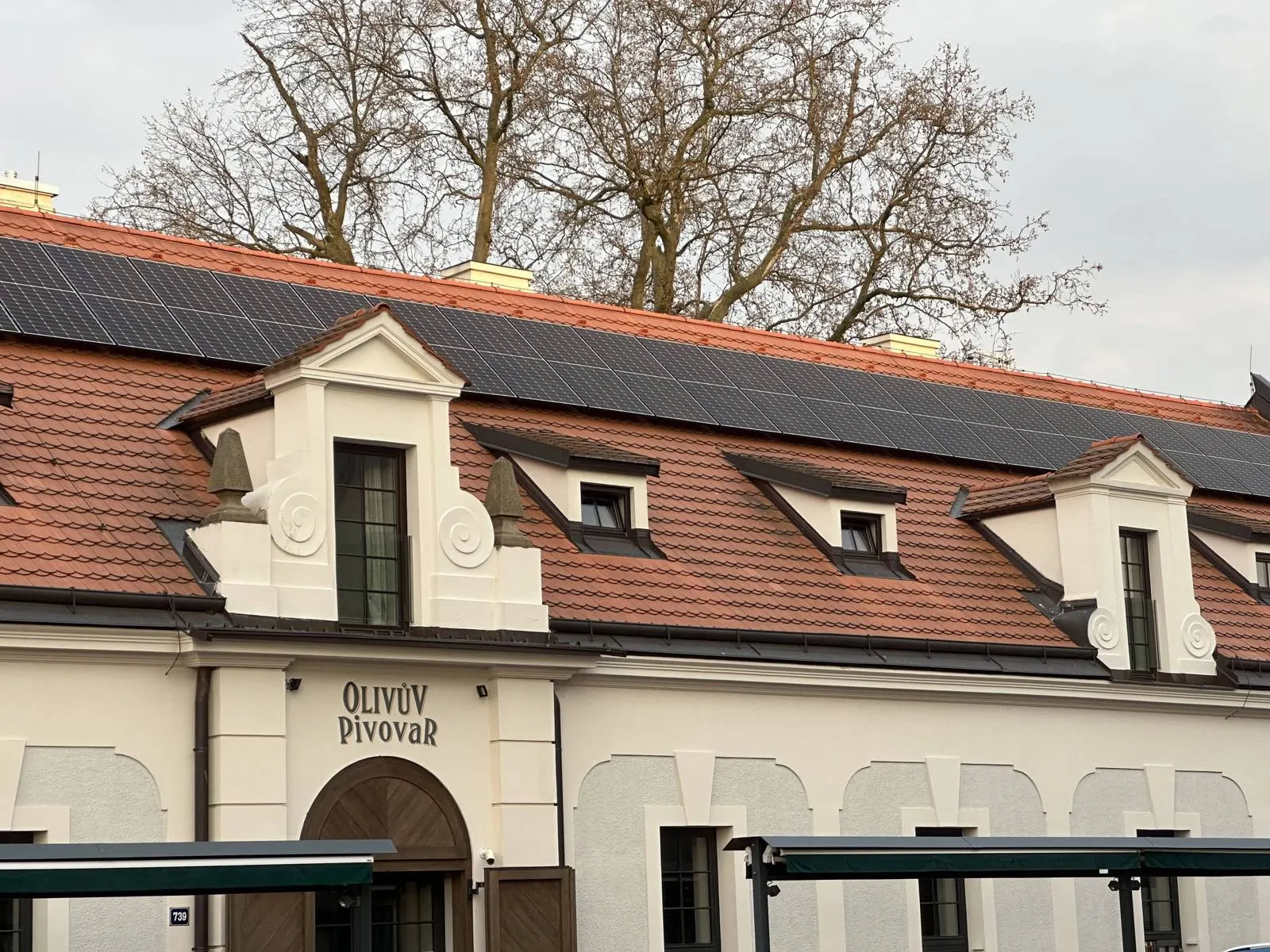 Olivův Pivovar – Dolní Břežany – 17,29 kWp